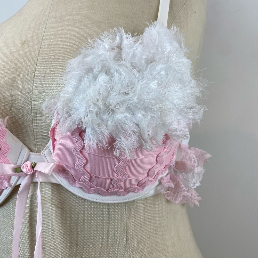 Handmade Pink Cupcake Rave Bra - Picture 3 of 16